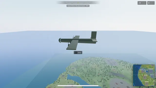 Kestrel Island: Battle Royale island
