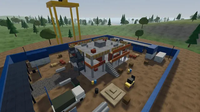 Scaffold: Building site